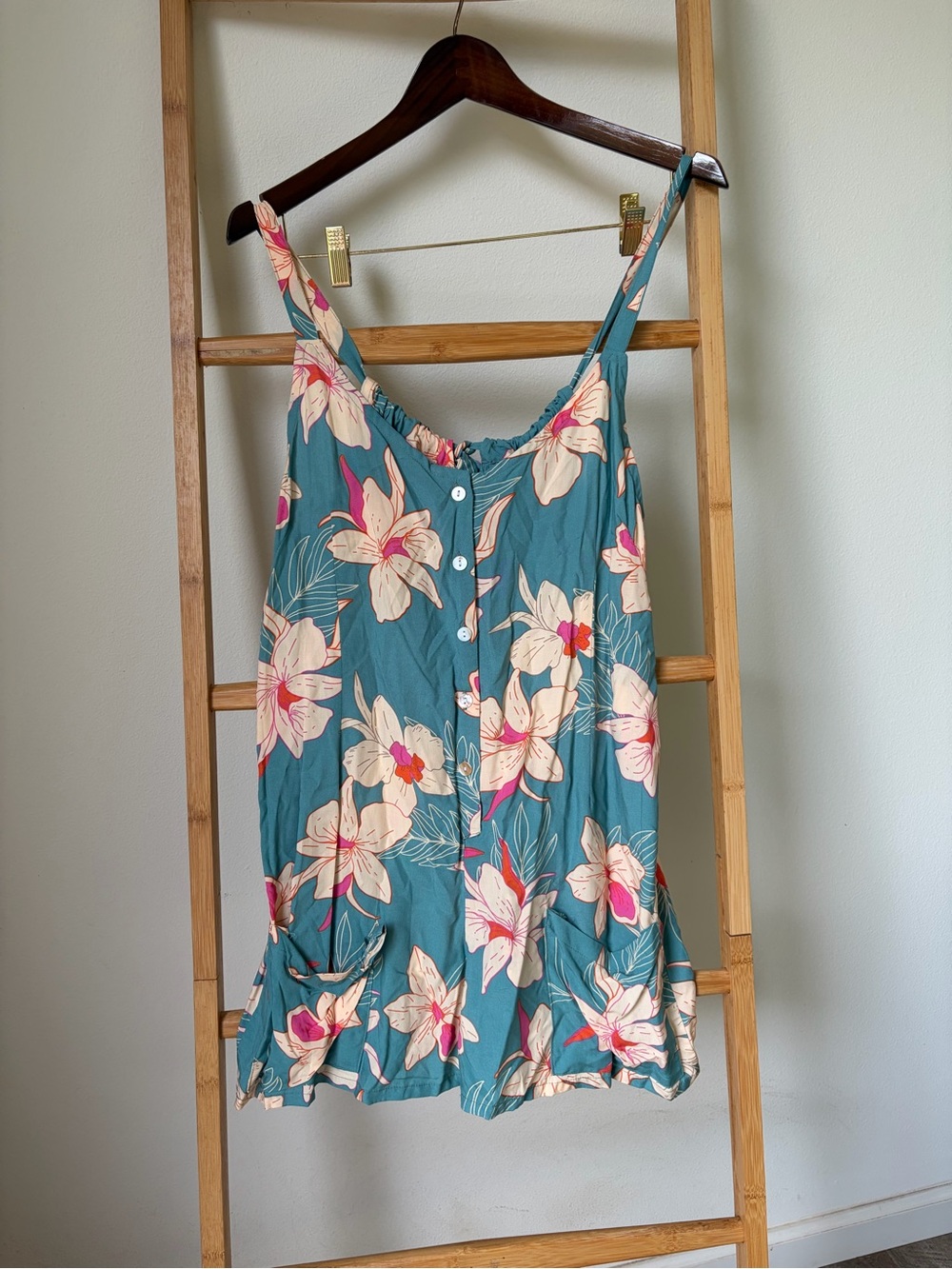 Yireh Ellie Romper in Island Orchid